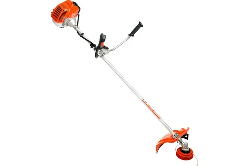 Триммер бензиновый PATRIOT PT 555, 2210 Вт, диск  нож, леска, состоит из 2 частей