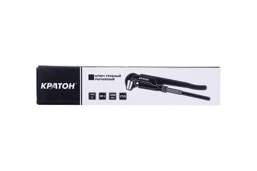 Ключ трубный рычажный Кратон тип "L'' № 1, 300 мм