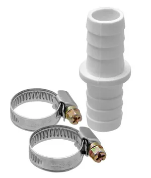 Соединитель 19/19 в комплекте с хомутами для сливных шлангов, MP-У