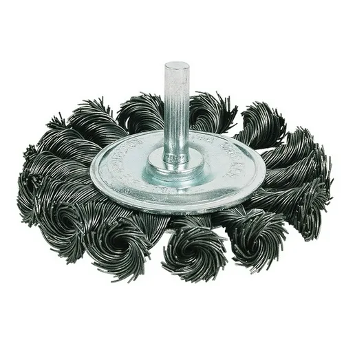 Щетка для дрели плоская усиленная Кратон O75 мм