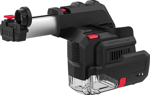 Насадка-пылесборник КРАТОН "Pro-Series" WCRH18 на перфоратор аккумуляторный BRHC18-26E (без АКБ и ЗУ, коробка)