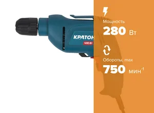 Дрель Кратон D-400/10 HOBBY