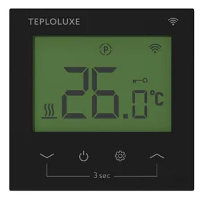 Терморегулятор электронный Теплолюкс Pontus WiFi черный