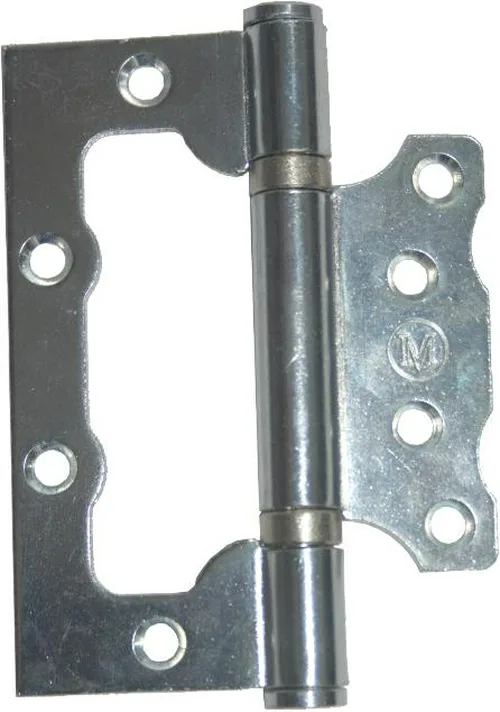 Петля накладная, унив, 100мм, цинк