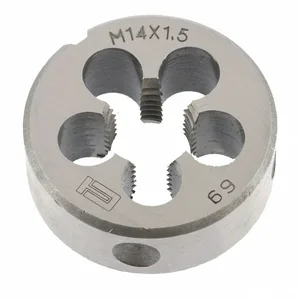 Плашка СИБРТЕХ, 14 х 1,5мм, метрическая, инструментальная сталь