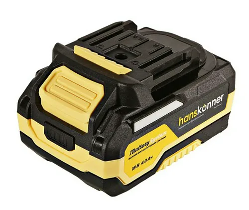 Аккумулятор Hanskonner HBP2004 PLATINUM 18 В, 1BatterySystem, 4.0 Ач, USB-разъем