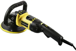 Машина полировальная Hanskonner HAG918CP, 180мм,1400Вт,константная эл-ка,рег.обор,доп.D-рукоять