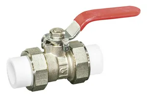 Кран шаровой латунный разъемный I-TECH PPR 63/PPR 63