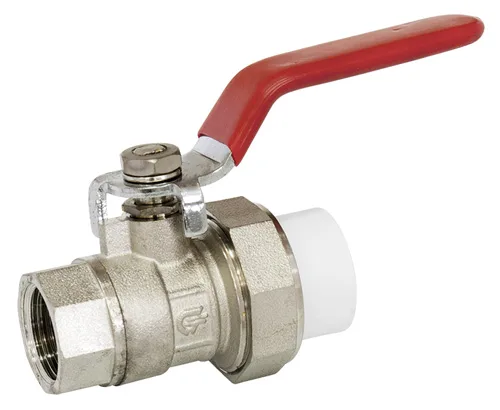 Кран шаровой латунный разъемный I-TECH PPR 20x1/2" ВР