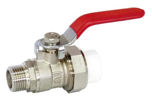 Кран шаровой латунный разъемный I-TECH PPR 20x1/2" НР