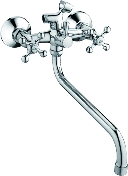 Смеситель для ванны ЭКОНОМ 207, двухвентильный, излив 30 см