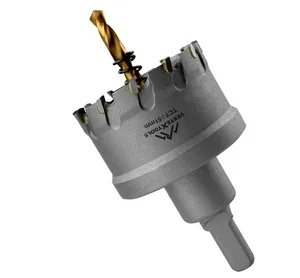 Коронка по металлу твердосплавная VERTEX, 51 мм