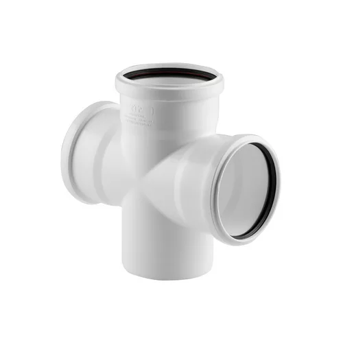 Крестовина ELITE одноплоскостная  МК МПП 110/110/110х87°, короб,белый, РТП