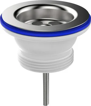 Выпуск Aquant 1 1/2"х40 с металлической решеткой