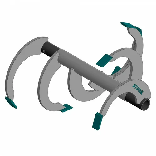 Фреза STIMUL спиральная, 450/420/24 мм (комп. 2 шт.)