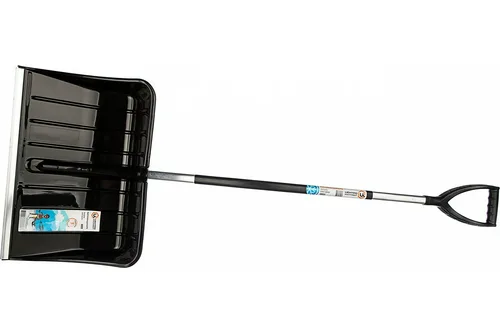 Лопата снеговая ЦИ Килиманджаро 0446, пласт., алюм. черенок, 540х380мм.