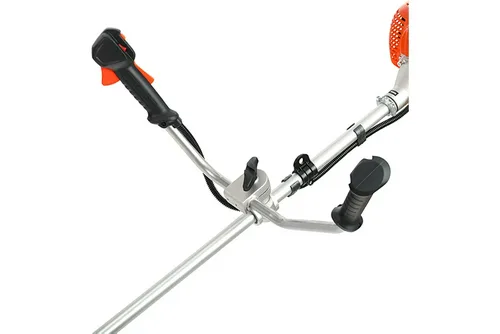 Триммер бензиновый PATRIOT PT 555, 2210 Вт, диск  нож, леска, состоит из 2 частей