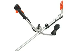 Триммер бензиновый PATRIOT PT 555, 2210 Вт, диск  нож, леска, состоит из 2 частей