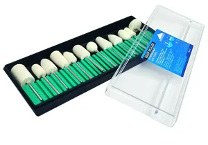 Набор шарошек полировальных для граверов  Vertex 12 шт.