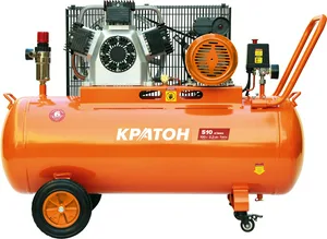 Компрессор с ременной передачей безмасляный Кратон AC-510-100-BDW