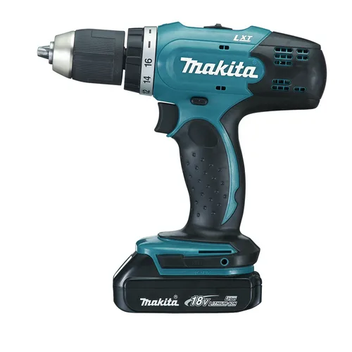 Дрель-шуруповерт аккум MAKITA DDF453SYE 18В,2х1.5 Ач, Li-ion, ЗУ, кейс