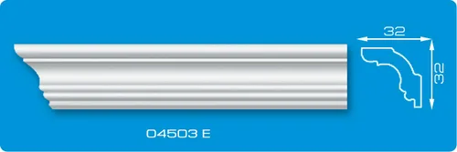 Плинтус потолоч Формат 2м 04503E (уп. 120шт)