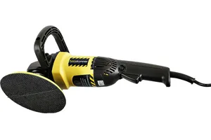 Машина полировальная Hanskonner HAG918CP, 180мм,1400Вт,константная эл-ка,рег.обор,доп.D-рукоять