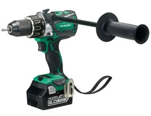 Дрель-шуруповерт аккум HIKOKI DS18DBL2 BL 136Нм,2х5Ач,ЗУ,бесщеточный, доп. рукоятка