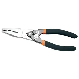 Пассатижи Кратон с двойным рычажным механизмом Double Force Cr-V 200 мм 