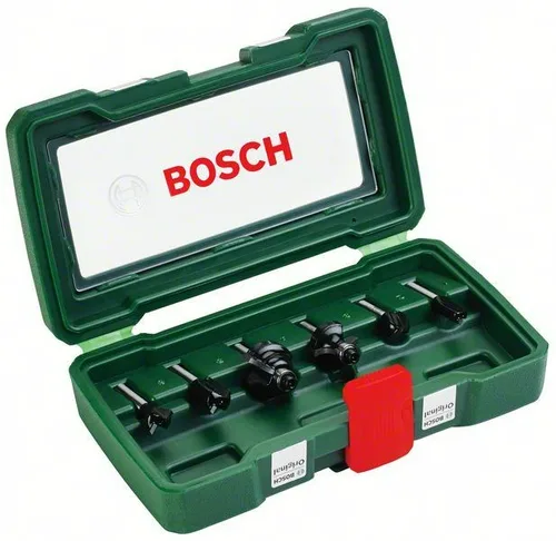 Набор фрез BOSCH, 6мм, 6шт