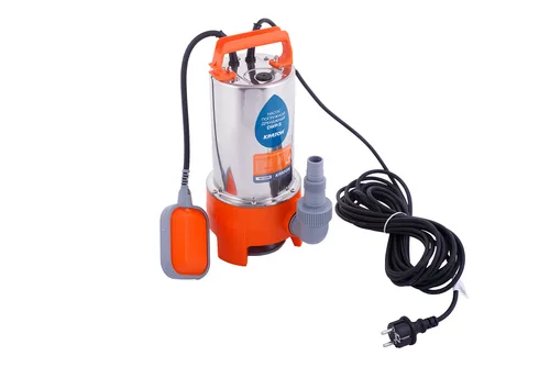 Насос погружной дренажный КРАТОН для грязной воды в нержавеющем корпусе DWP-S