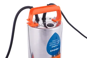 Насос погружной дренажный КРАТОН для грязной воды в нержавеющем корпусе DWP-S