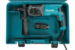 Перфоратор MAKITA HR 2470 FT, 780Вт, 2,7Дж, 3 реж, быстросъем, защита щеток