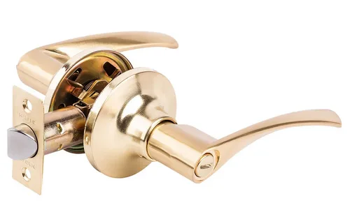 Ручка-защелка MARLOK 3В2-03, прямая, фикс, зол