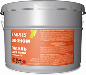 Эмаль Empils Эконом, жел-кор, для пола, 20кг