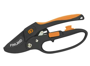 Секатор ЦИ Finland, контактный, храповый механ, d=2,4см, 20см