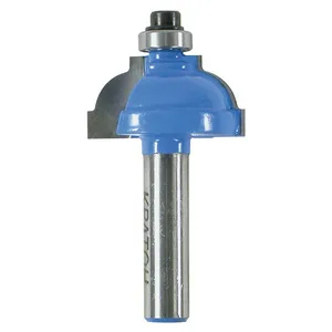 Фреза кромочная калевочная с подшипником Кратон Ø24,9х12,7 мм R4,8 мм, хв. 8 мм