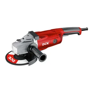 Машина шлифовальная угловая DCK KSM06-180, 2100Вт, 180мм, пл.пуск, пылезащита.