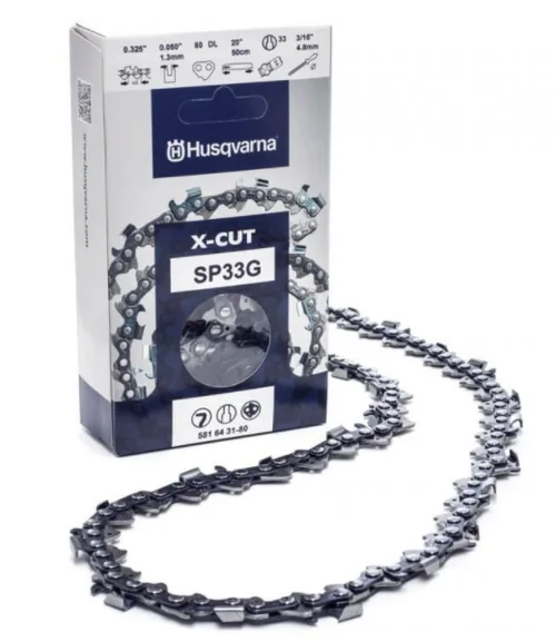 Цепь HUSQVARNA X-Cut SP33G 33см/13", 0.325", 1,3 мм, 56 зв