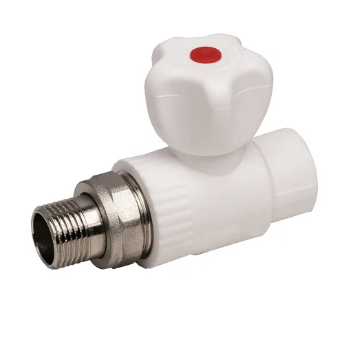 Кран шаровой радиаторный разъёмный I-TECH PPR 20х1/2" НР