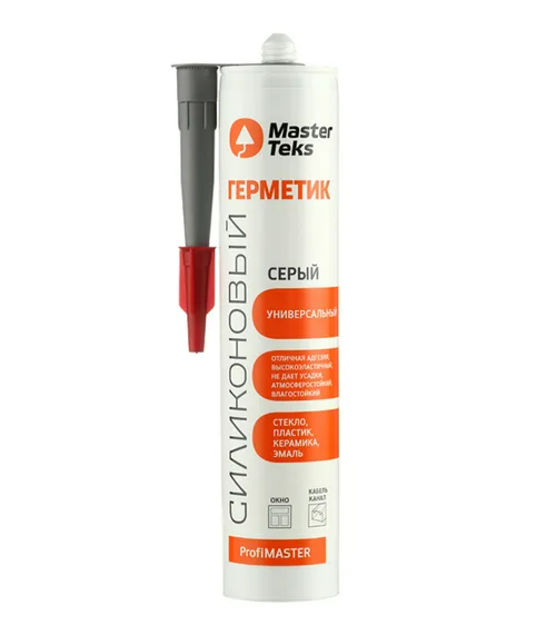 Герметик сил Master Teks Profi Master универсальный серый 290мл.