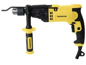 Дрель ударная Hanskonner HID21100DS, 1000 Вт, 2 скорости, 0-1100/3000 об., кабель 4 м.