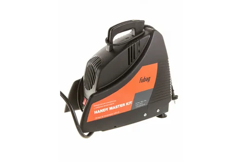 Компрессор безмасляный FUBAG HANDY MASTER KIT + 5 предметов, 180л/мин, 8бар, 1,1кВт 