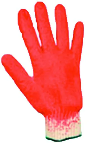 Перчатки рабочие х/б с латексным покрытие