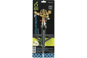 Разбрызгиватель импульсный GREEN APPLE GWRS12-045 вращающийся на 360 град., латунь