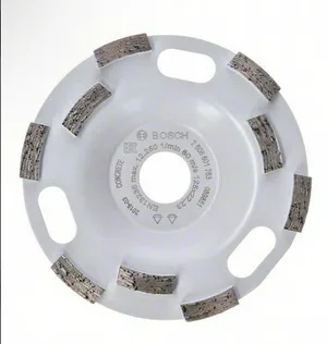 Чашка алмазная BOSCH, 125мм, EFC High Speed