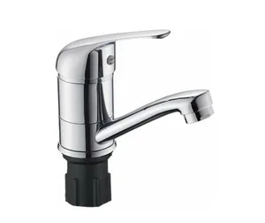 Смеситель АНТЕЙ Альфа 457021 д/кухни с коротким изливом, креп. гайка