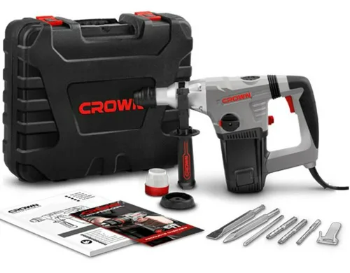 Перфоратор CROWN CT18116 BMC,4,8 Дж,1050 Вт,SDS-Plus,0-750 об.мин,0-2800 уд.мин