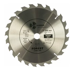 Диск пильный по дереву TRIO-DIAMOND серия Forest 350*32*24Т 