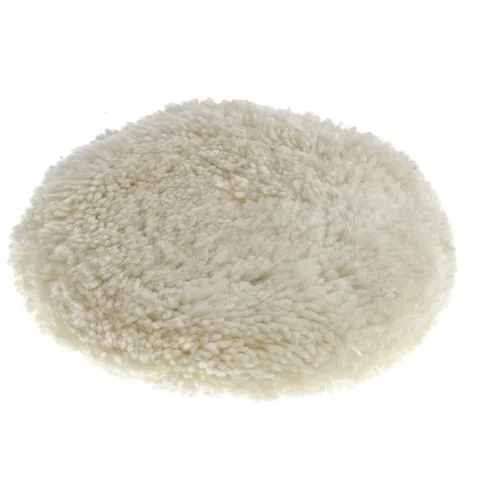 Насадка полировальная  MATRIX с липучкой, 180мм плетеная шерстяная нить